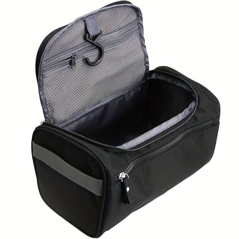 E-shop Hängende Kulturtasche für Damen Herren, große Reise-Kosmetiktasche mit Haken, geeignet für Toilettenartikel, Bürsten Rasierutensilien. Kann als
