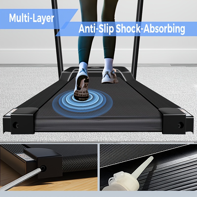 Factory-direct Deal of household folding treadmill, with a load capacity of 300 pounds, power of 3.0 horsepower, speed of 6.2 miles per hour, silent type, equipped with handles. It is an ideal choice for Women's fitness.