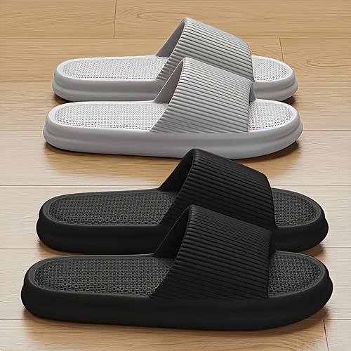 men women comfortable eva non flops minimalist striped design wear hand washable ideal for home and beach minimalist flip flops eva indoor slippers