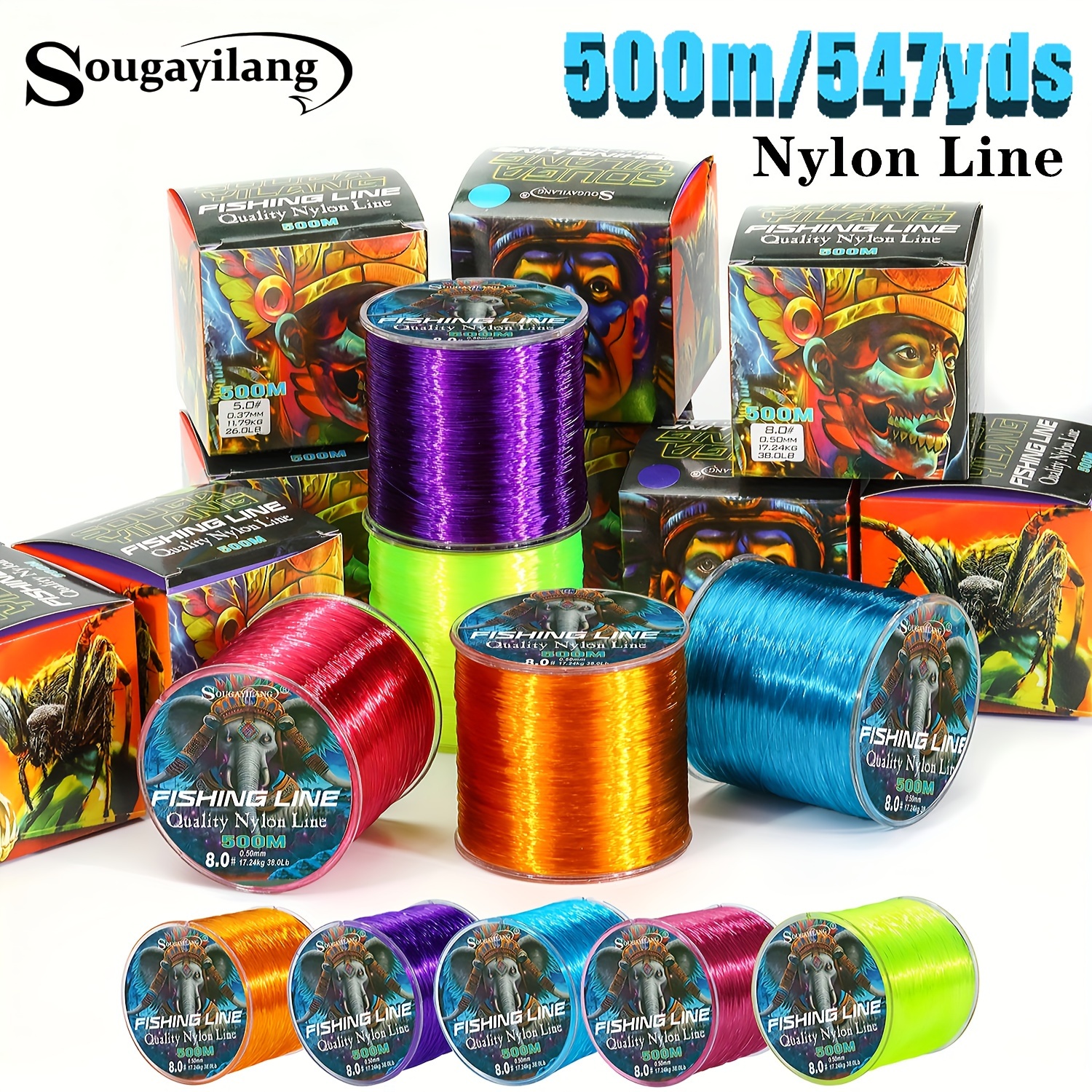 1093.6yds 4x Braided Pe Fishing Line Strong Durable - Temu New Zealand