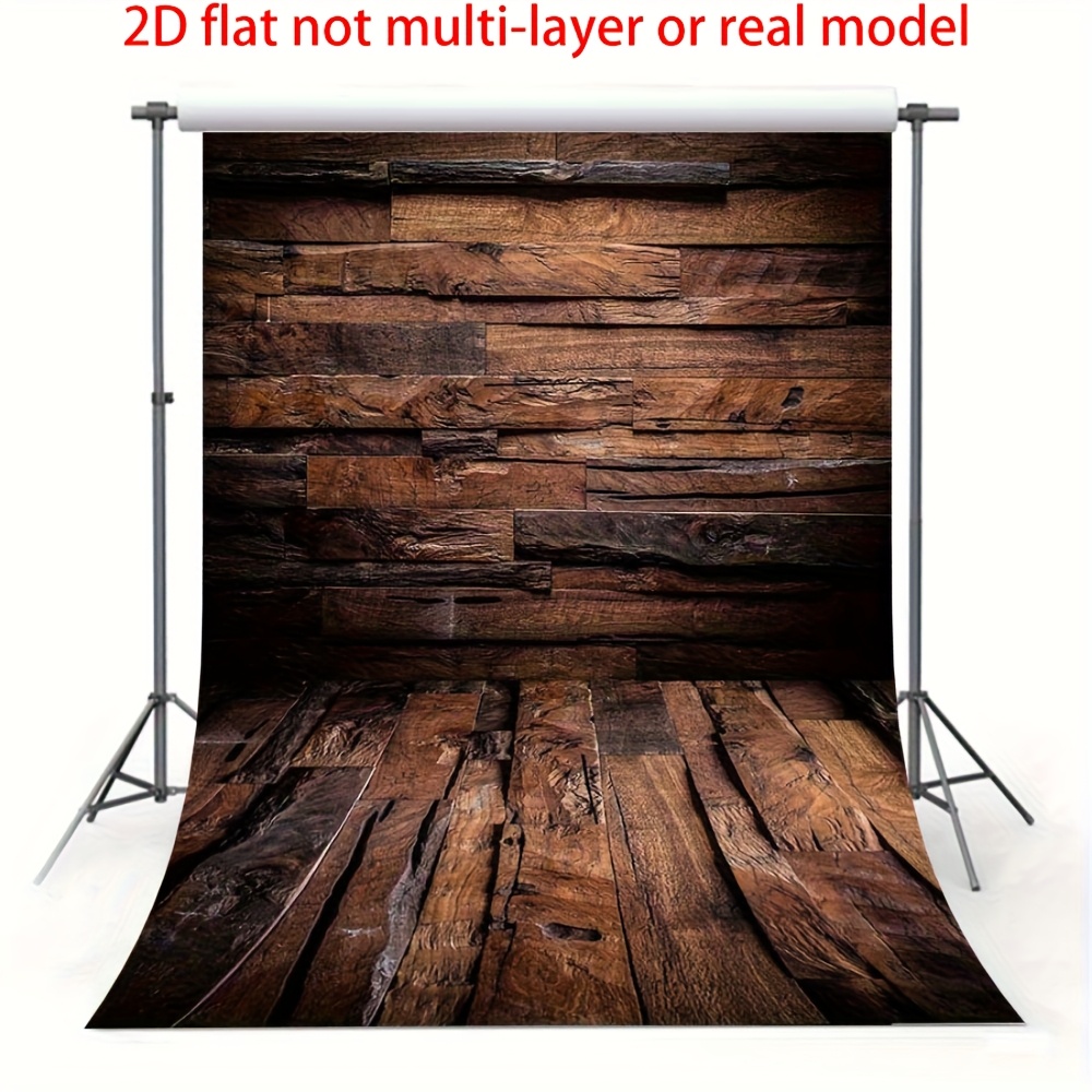 rustic backdrop sold on Temu United States
