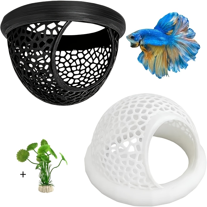 betta fish bowl accessories Aqueon 0.5-Gallon Desktop Aquarium Kit The bottom of the bamboo frame has black non Aquariums Accessories Cave Betta Fish