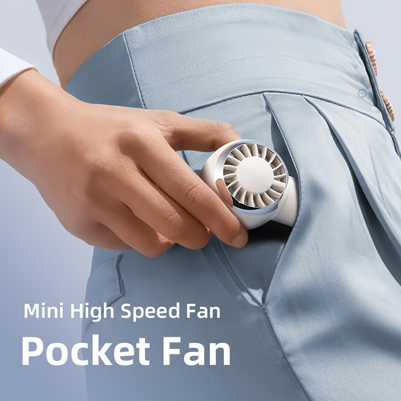 Mini Compact Pocket High-Speed Fan, Quiet USB Fan, Suitable for Women and Students, Ideal as Holiday Gift 5
