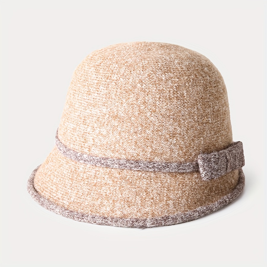 chic wool blend bucket hat for women versatile stylish fisherman cap with foldable design perfect for fall winter