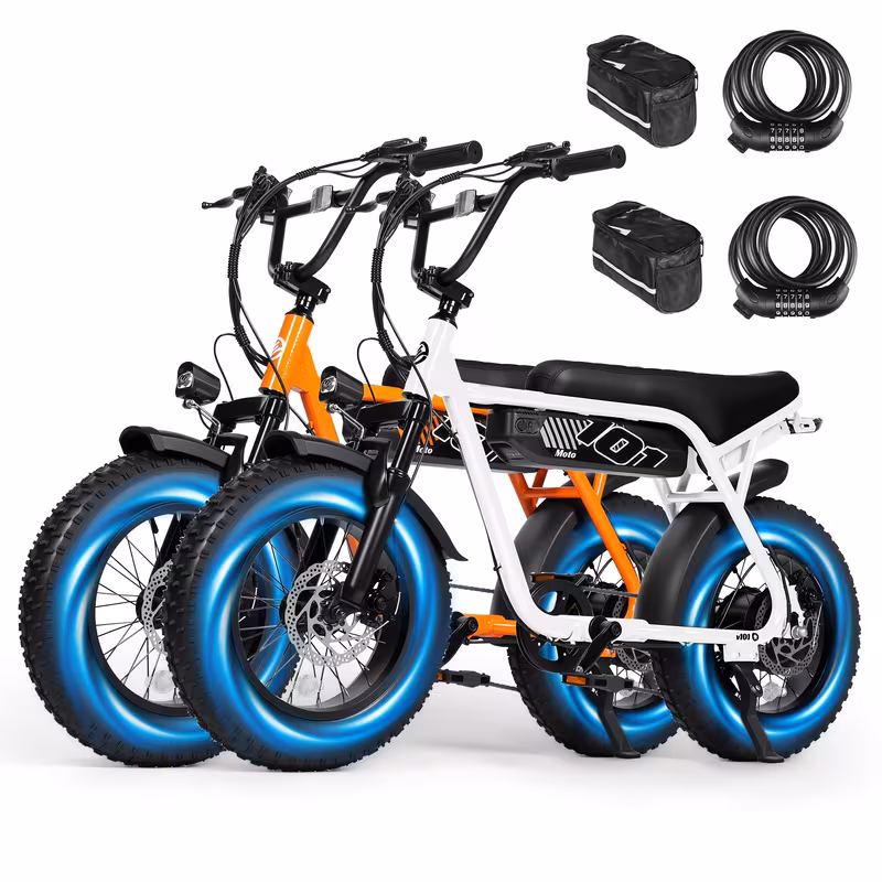 2 pack eskutes latest 2026 electric bicycle model for adults teens removable battery electric bike 16 4 tire 749w motor 48v 13ah removable battery the for gifts free phone bag and combination lock Product details 4