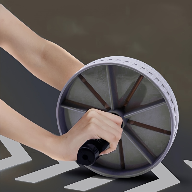 Home Ab Wheel for Toning Abs, Single Roller Exercise Equipment for Slimming Belly and Fitness Training