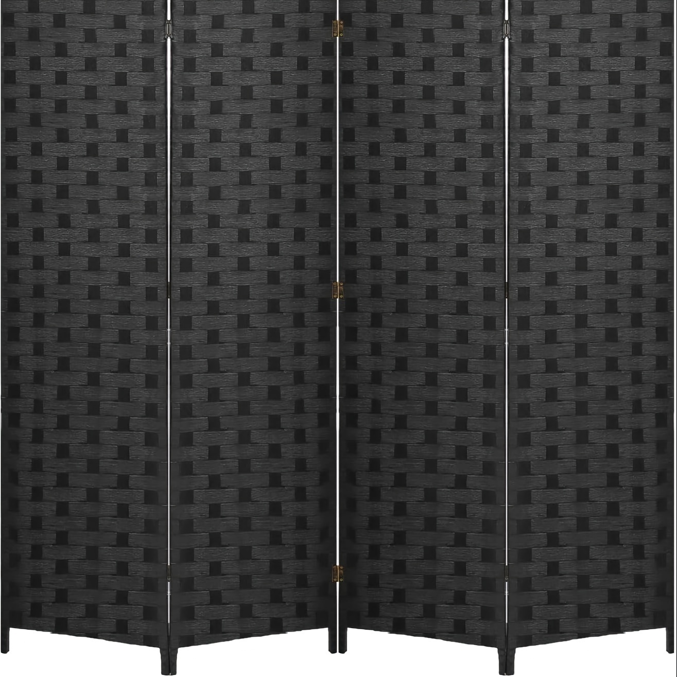 

Room Divider Wall 4 Panels Indoor Handmade Wood Portable Room Dividers And Folding Privacy Screens Used In Multiple Occasions Decorate And Beautify Space