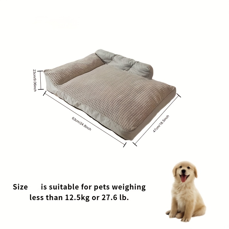 TEMU Suitable For Dog Bed Sofas, Large Sleeping Pads, Winter Dog Beds, Dog Sleeping Cushions, Large Pet Beds, Vacuum Compression Delivery
