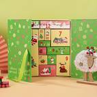 1 Stück Countdown-Kalender, Mystery-Box Geschenkset mit 24 kleinen Geschenkverpackungsboxen (nur leere Boxen), für Weihnachts- und Geburtstagsfeiergeschenke