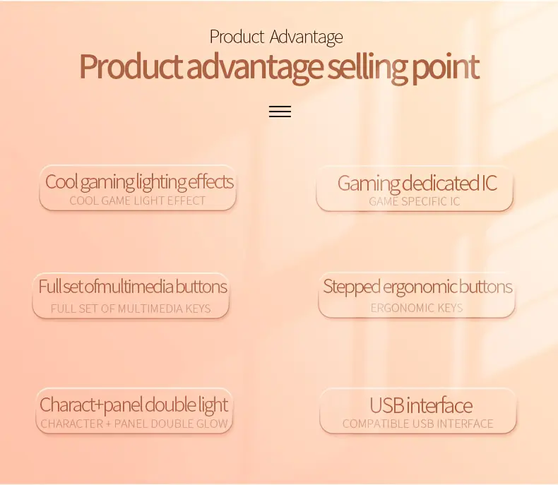 gaming mechanical keyboard backlit usb wired no battery usb powered 36v operating voltage with usb cable for office laptop computer details 2