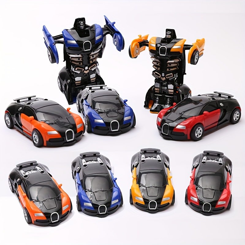 

Impact Deformation Toy Car Without Battery, Automatic Deformation Robot, Car Model Car