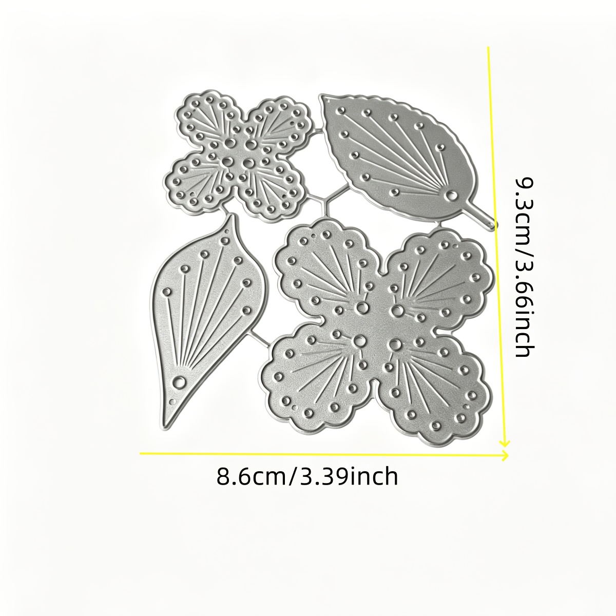 TEMU New Arrival Flower Theme 3d Flower Metal Cutting Dies Diy Scrapbook Paper Cards Embossing Craft Die Cut Handmade Craft