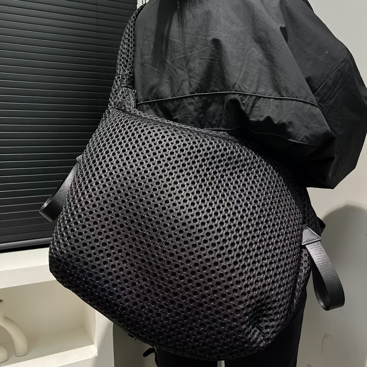 Extra-large Fabric Quilted Tote Bag, Spacious Crossbody Bag, Women's Thickened Shoulder Bag