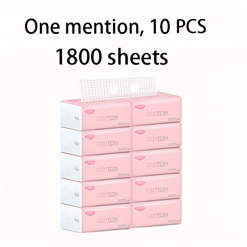 TEMU 10pcs, 1800 Paper Towels In Total, Suitable For Commercial And Household Paper Towels