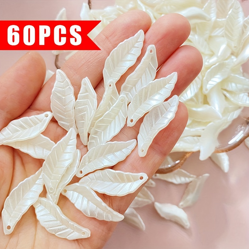 

60pcs Set Of 30mm X 10mm For Diy Hairpins And Jewelry Making - Pendants For - Accessories