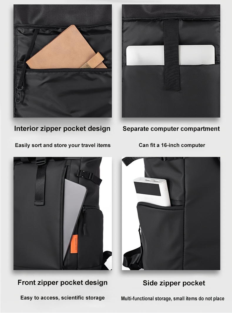 Men's and Women's Fashionable New Year's Gift Flip-Top Weight-Reducing and Stress-Relieving Backpack, New Trendy Valentine's Day Gift, Cut-Resistant Bag, Shoulder Backpack for Men and Women, Casual Backpack That Can Be Worn on the Back or Carried by