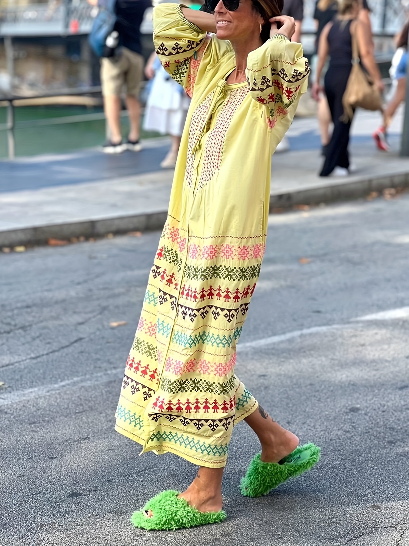 sachin and babi light blue dress Casual & Day Modest Dresses main image 1