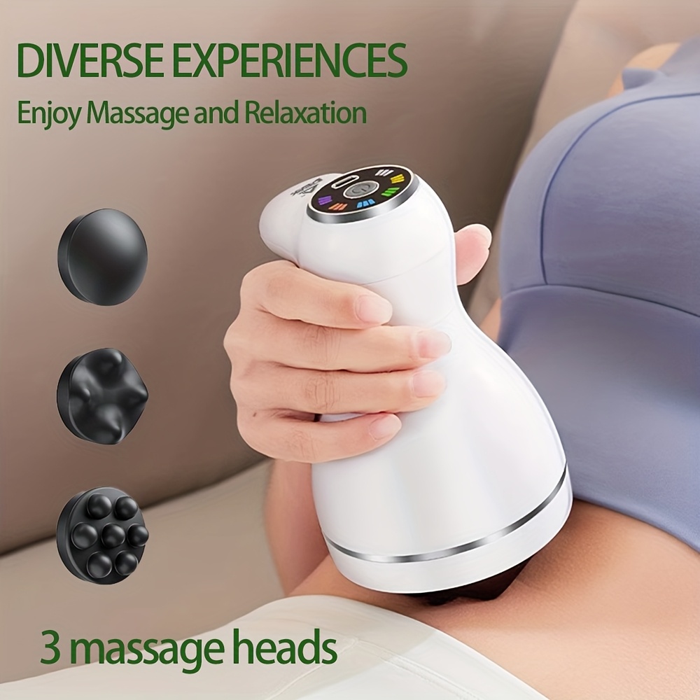 round vibrating massager Light-Up Vibrating Sensory Massager