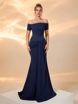 directional bridesmaid evening dress for ladies wedding party