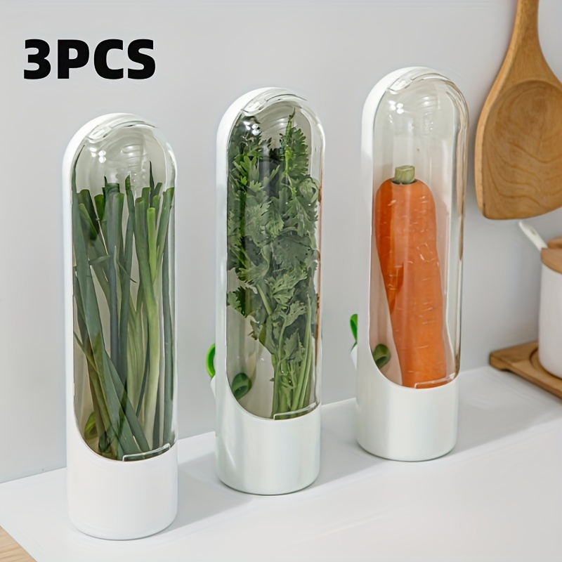 

1/2/3pcs Refrigerator , Pod, , , Suitable For Coriander, , , , For Vegetables , Organizers And , Accessories