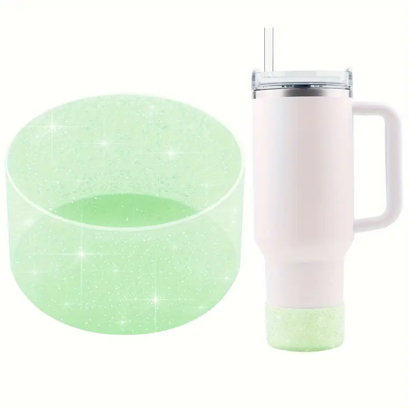 1pc de silicona con para vasos, compatible con vasos de agua de 20-40oz y botellas de agua hydroflask de 12-24oz, inferior para vasos con adecuada para más botellas/vasos con tamaño inferior de 2.83-2.95in detalles 0