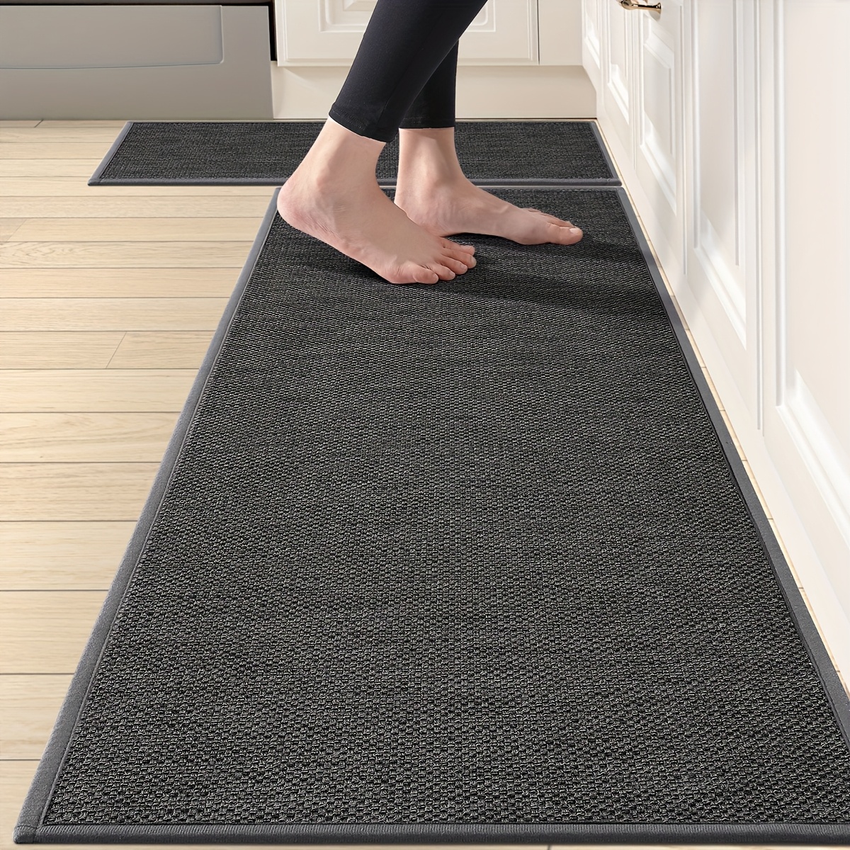 Alfombra De Pasillo Navideña Antideslizante 80x300 Cm - Decoración Lavable Para Cocina, Salón O Dormitorio En época Festiva