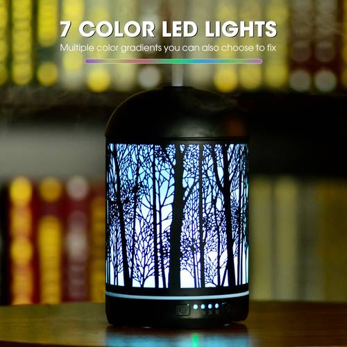 250ml ceramic machine technology silent essential oil diffuser light adjustable automatically closed with timed humidifier suitable for bedrooms living rooms offices thanksgiving halloween and other holiday gifts