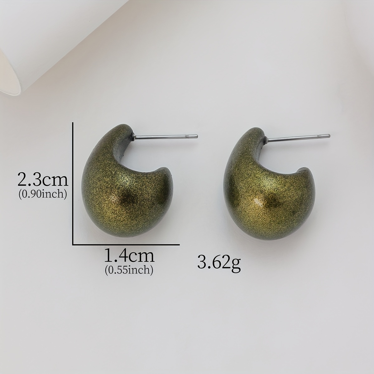 Fashionable Light Sensitive Water Drop Earrings for Women