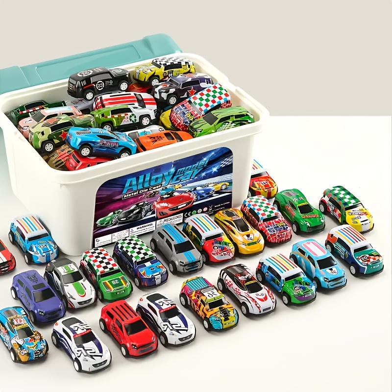 12 20 48pcs mini racing car set pull back action school prize   christmas gift for grandchildren ideal for teenagers and boys and girls gifts and birthday party presents family interactive toy and school gift pack