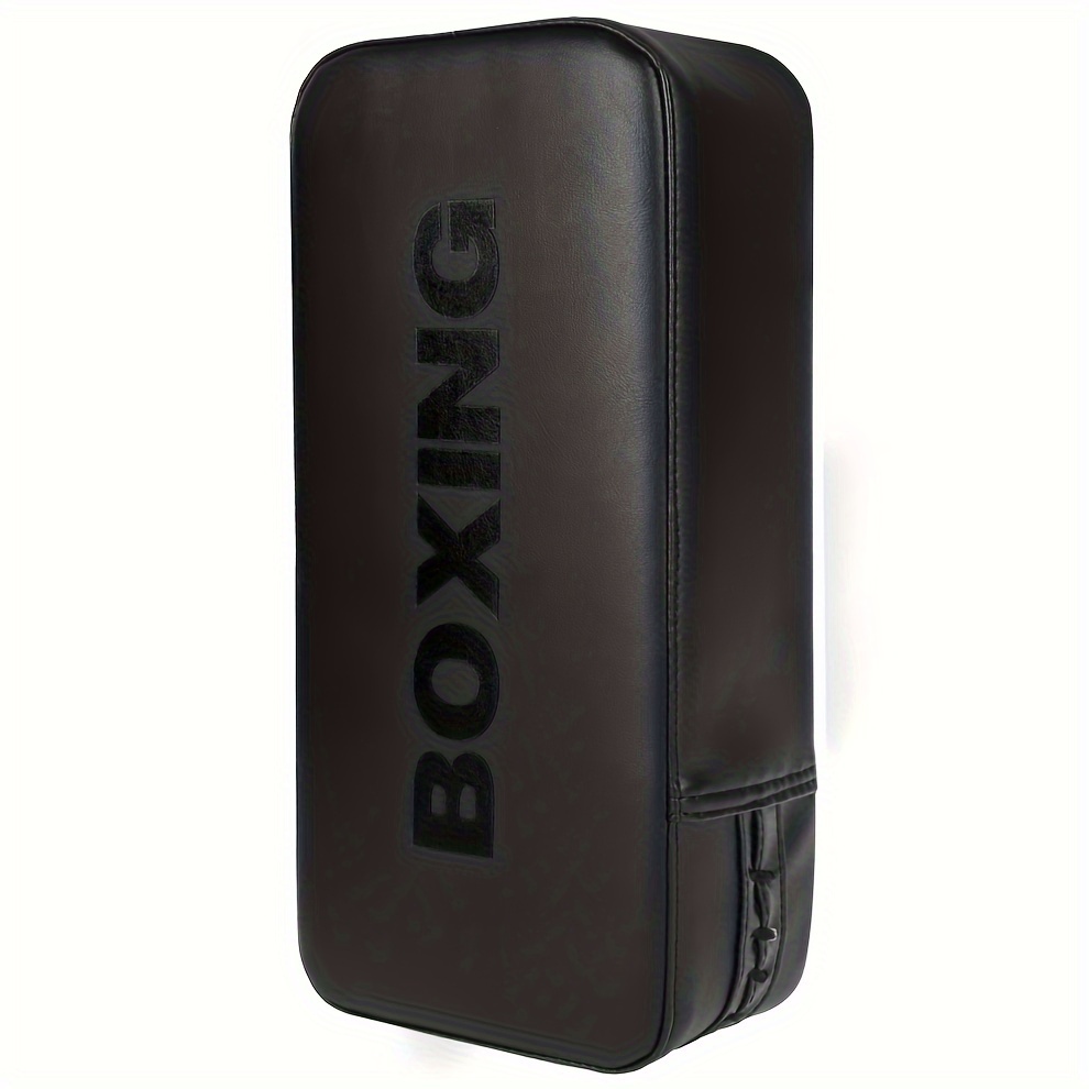 1pc kickboxing muay thai pad training equipment extra thick punching kick shield taekwondo kicking boxing pad with reinforced handles details 7