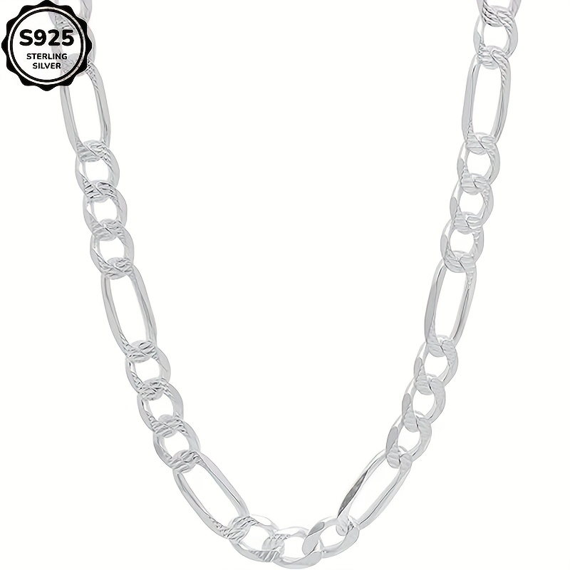 

925 Sterling Silver Italian 5mm Diamond Cut Chain, Suitable For Men's And Women's Necklaces, Suitable For Men's, Wives', ', ', Daughters' Anniversaries, Birthdays, Holidays, - Including Gift Boxes