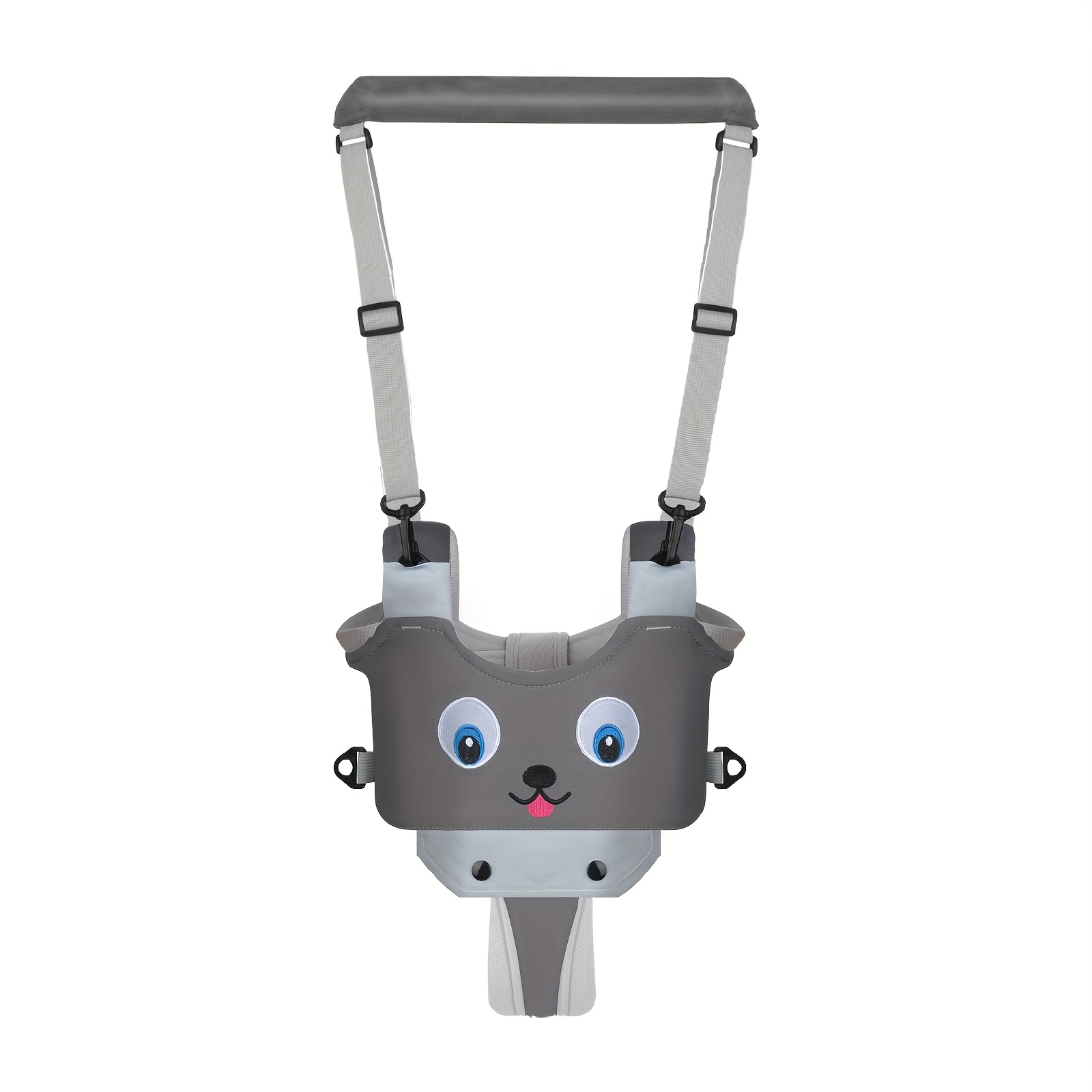 Handheld Baby Walker Carrier with Safety Belt - Adjustable Walking Aid for Toddlers, Ergonomic Design & Soft Padding, Durable Polyester Fabric, Toddler Walking Aid, Secure Fit Design