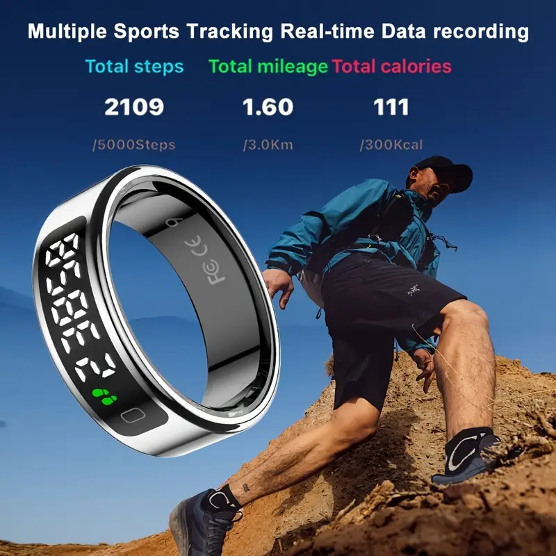 youthdemon smart ring with lightweight design and ideal for and other occasions with sports a great gift for Product details 5