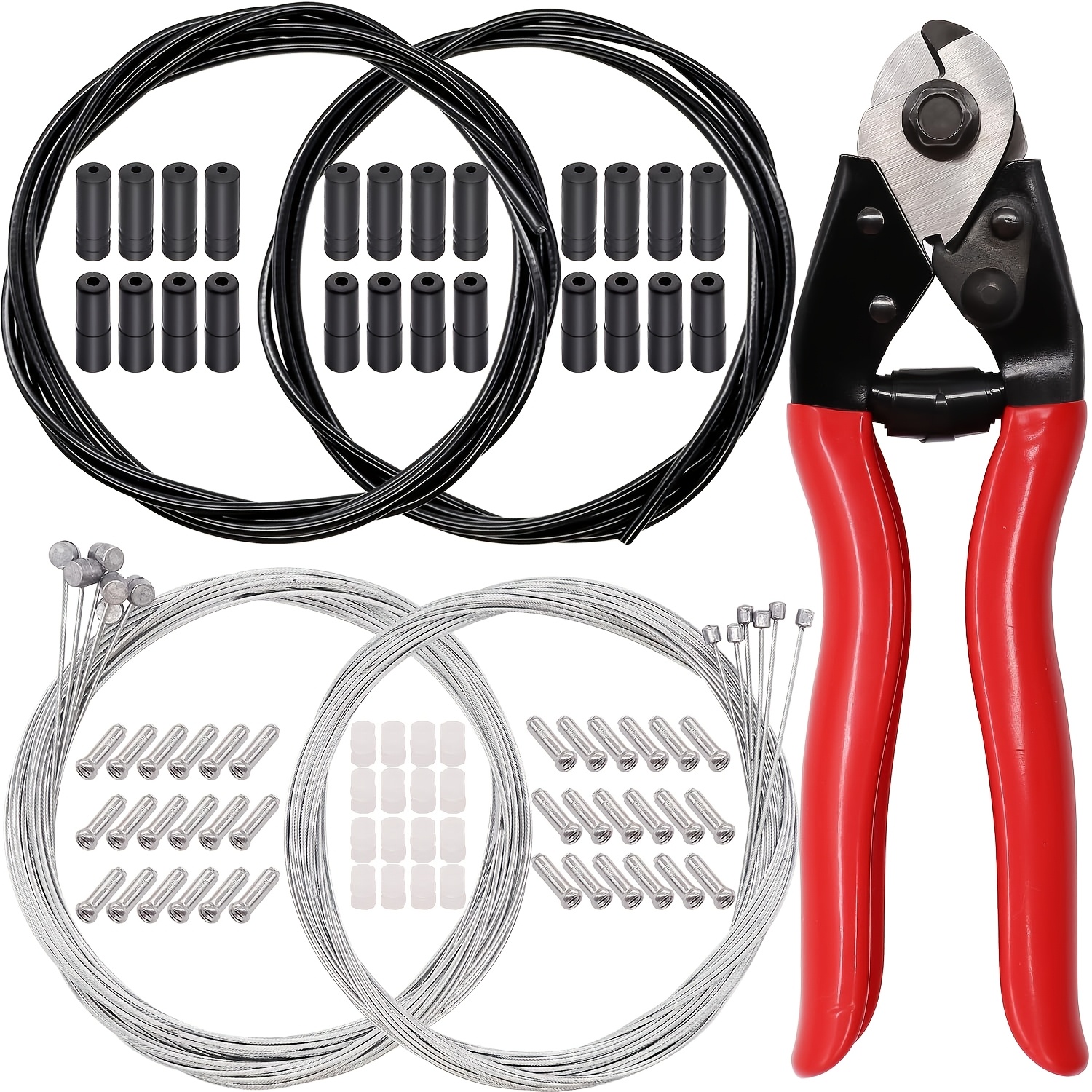 Bike V Brake Noodle Cable Guide Pipe Set, With 4 Pcs Romania