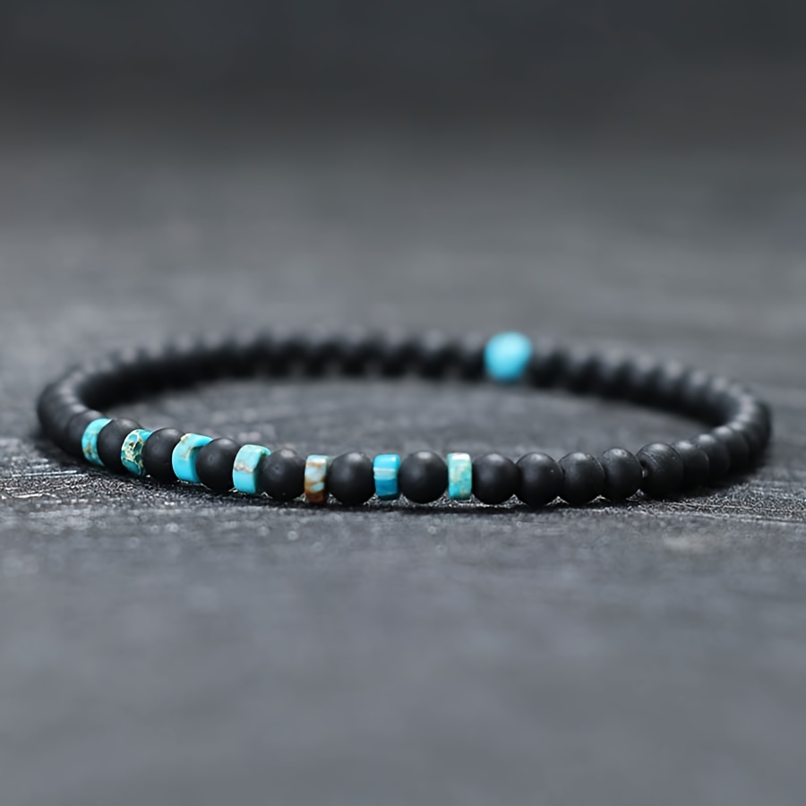 Men's Boho Beaded Bracelet Jewelry