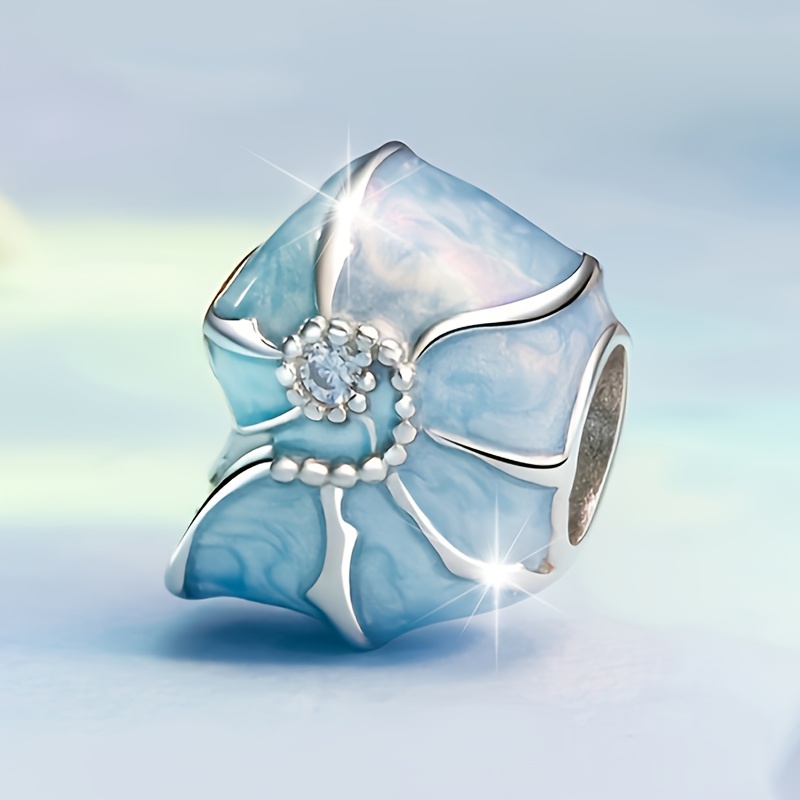 E-shop Damen-Mode-Perlenanhänger, blaues DIY-Armband mit Kaurimuschel-Perlen, Meeres-Themen-Perlenschmuck, lose Perlen, Geschenk für eine gute