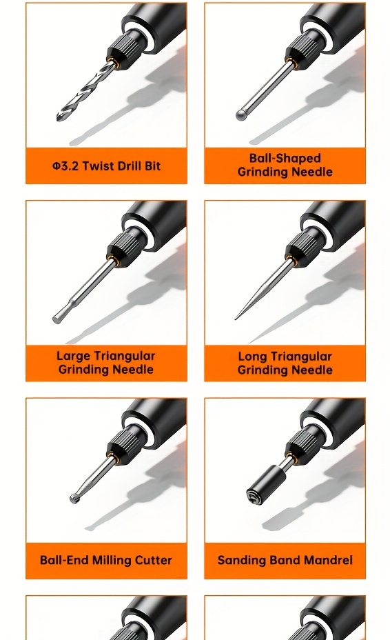 lcd wireless rotating device 6 speed adjustable speed usb quiet fan with   heat dissipation led work light professional for polishing drilling and carving Product details 14