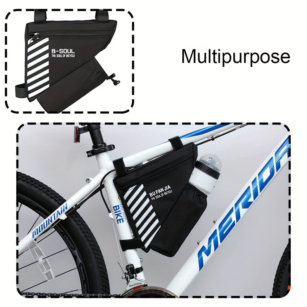 

Bicycle Bag, Bike Frame Storage Pouch, Water Bottle Holder Bag, Cycling Accessories