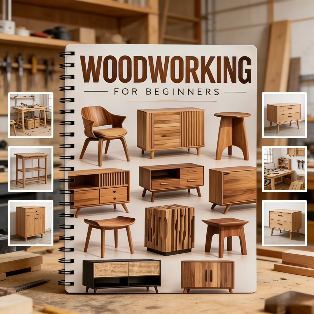 TEMU Woodworking Suitable For Beginners, Providing Blueprints, Drawings, And Dimensioned Templates To Create Practical And Aesthetic Wooden Products