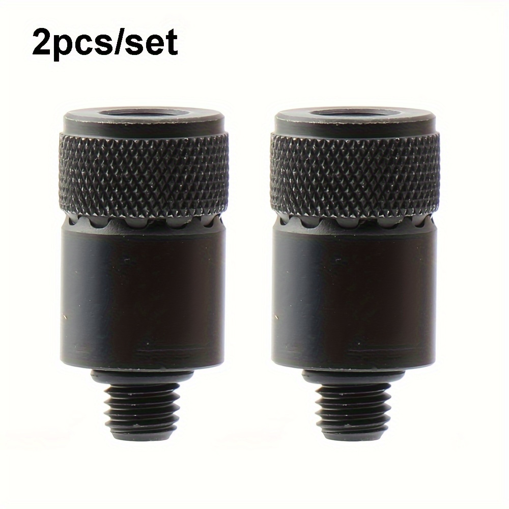 Jsfun 2pcs/set Fishing Alarm Bracket Connectors Fishing Alarm Bracket Link Equipment Magnetic Fishing Alarm Adapters For Fishing Rod