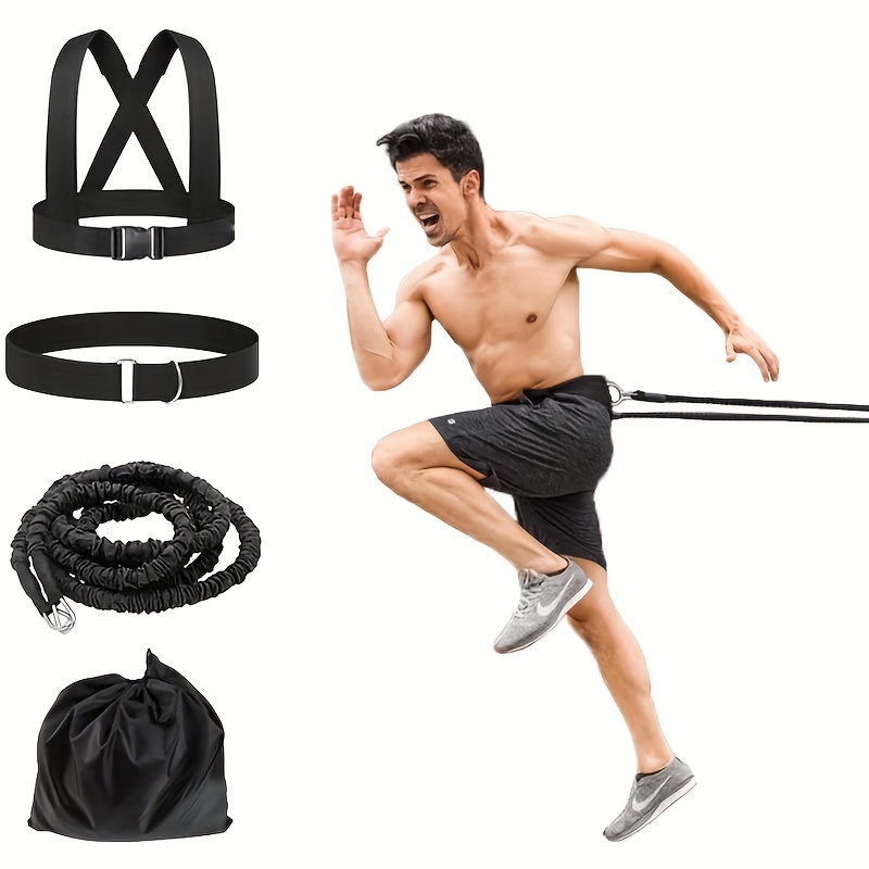 3pcs Sled Harness Set For , Including Weight For Tire Pulling And Fitness Resistance Workouts, Suitable For Men And Women