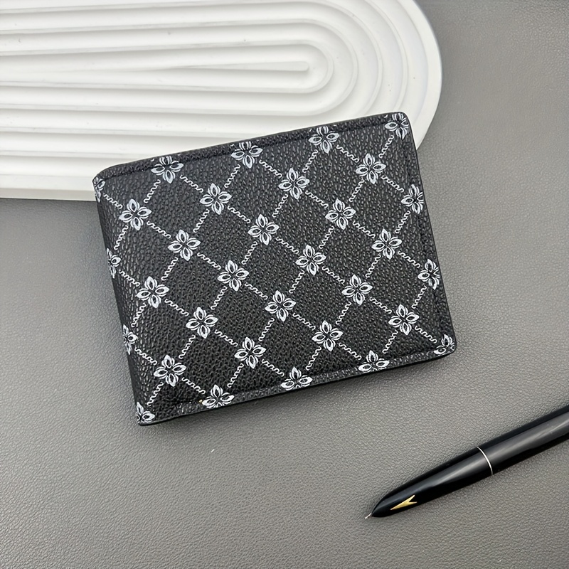 Portefeuille Homme Noir – Aspect Cuir Simili – Pratique Et Neuf Sans étiquette