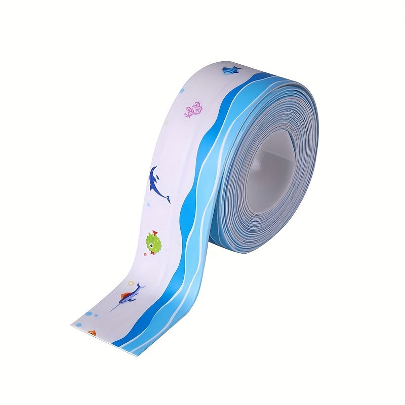 TEMU A Roll Of 125.98-inch Self-adhesive Sealing Tape Made Of Pvc, Easy To Clean, Stain-resistant, And Durable, Suitable For Home Decoration,