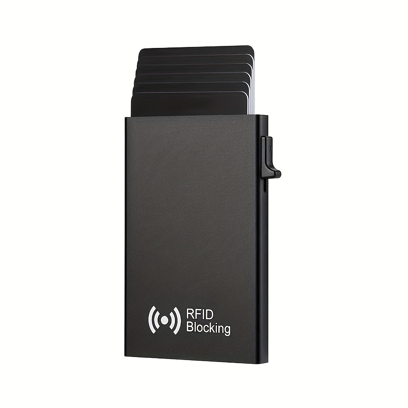 TEMU Seitlich zu drückende Pop-Up Kartenbox mit RFID-Tag