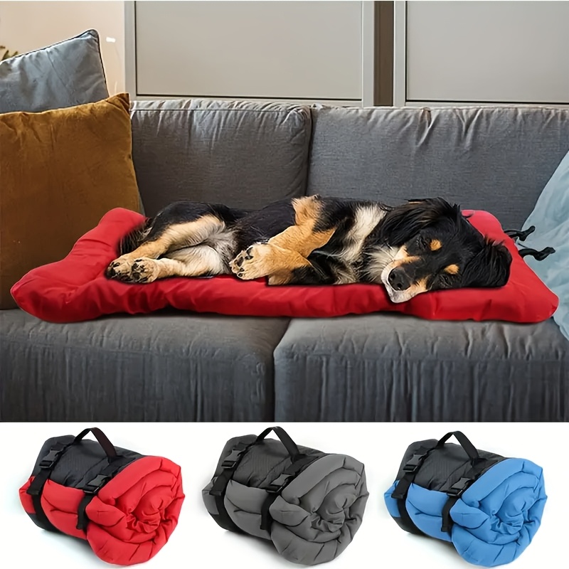 

1pc De Chien En Imperméable Chiens - Lit De Portable Sangles De Les Et L'utilisation En Extérieur, De , Moyenne Et