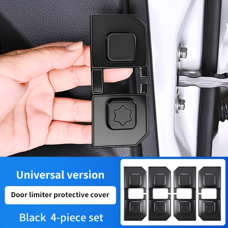 E-shop 4 Stück Silikon Auto Türstopper Puffer Stoßdämpfer Schutzabdeckungen für Türschlösser