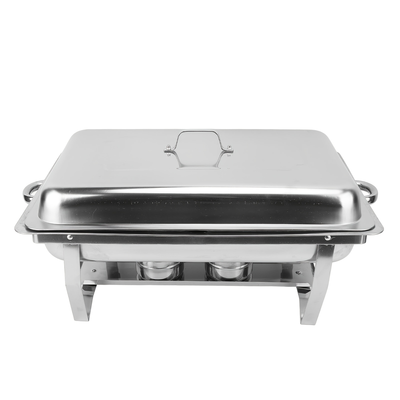 Image of 1/2/4 Set Stainless Steel Buffet Chafing Dish, Food Warmer Suitable For Parties, Buffets, Weddings, Banquets, And Catering Events, Chafing Dishes, For Cooking ( For Cooking)