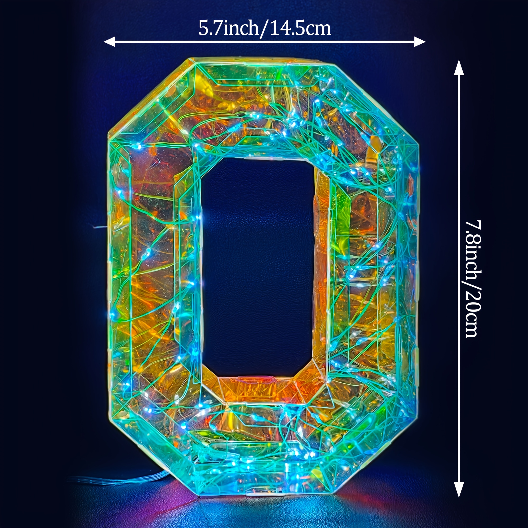 LED Color-Changing Letter and Number Lights