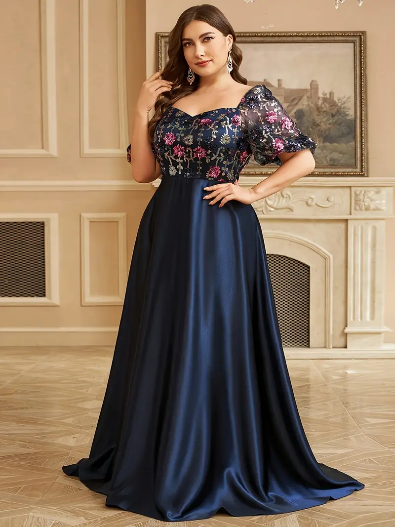 navy blue formal dresses australia Honey Couture MAGDELINA Navy Blue Strapless Ballgown Formal Dress Blue / L USA