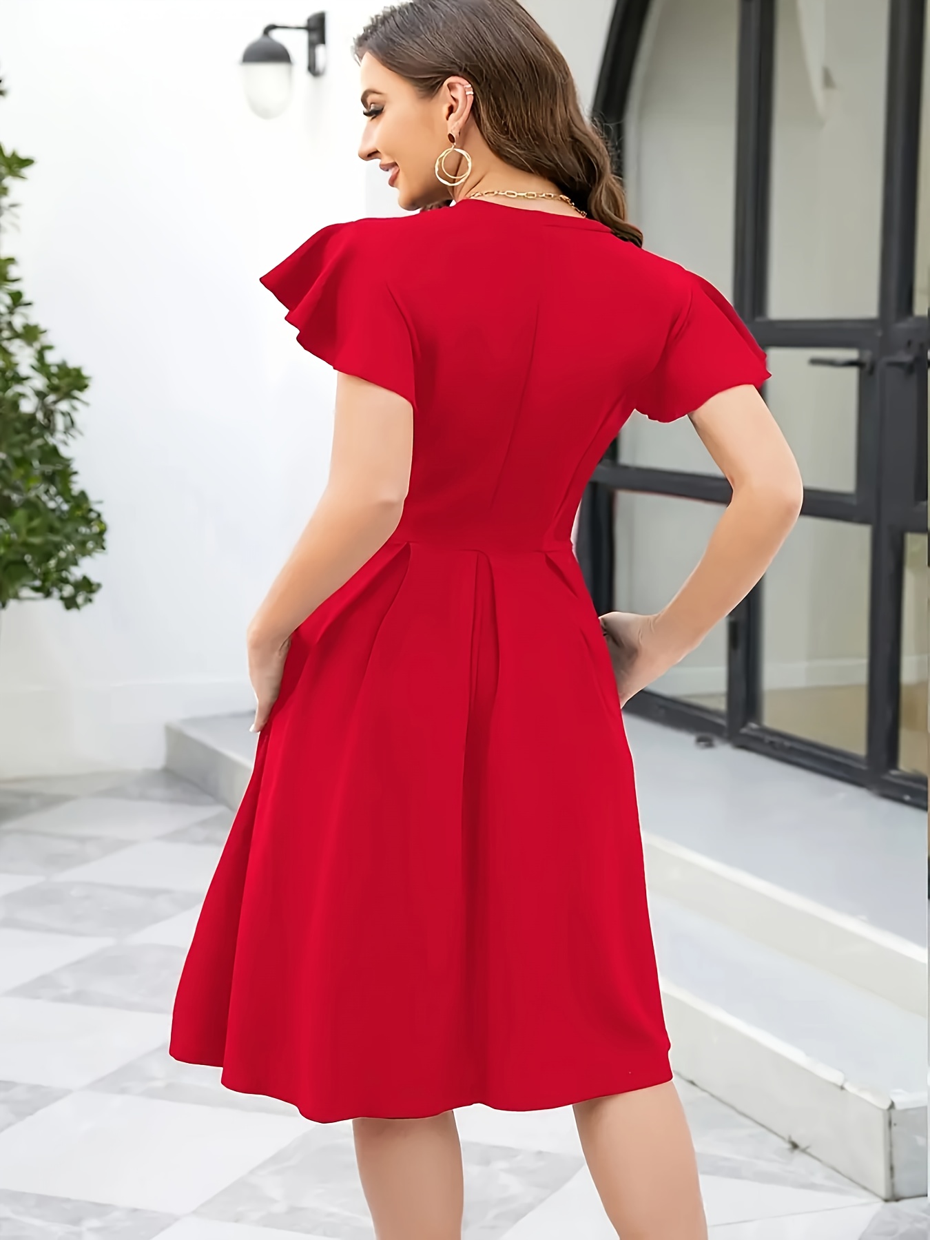long sleeve empire waist dress Burgundy Wrap Front Empire Waist Maxi Dress – PinkBlush